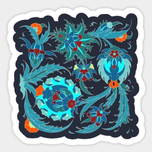 ottoman design Sticker